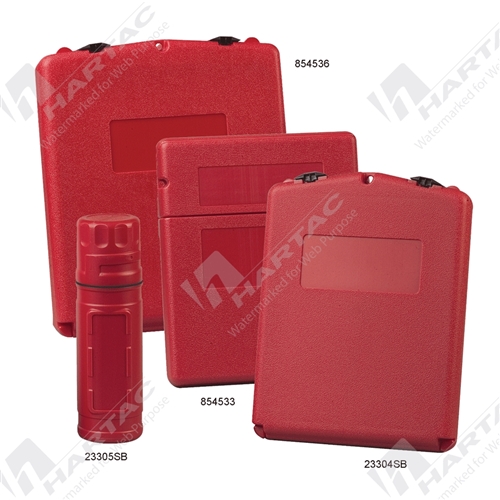 SDS Document Storage Box Medium, Front Opening 368*279*54mm Red
