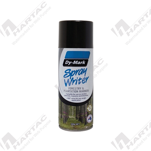 Spray Writer Matt Black Horizontal Spray 350g Carton of 12