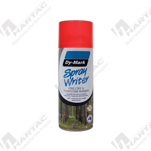 Spray Writer Fluoro Red Horizontal Spray 350g Carton of 12