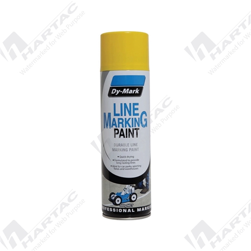 Line Marking (Only) Paint Yellow Inverted Spray 500g Carton of 12