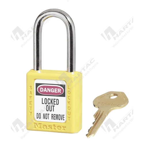 Master Padlock 410 Yellow Keyed Alike Set of 50