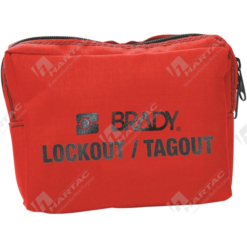 Belt Lockout Pouch Red 190x120x50mm
