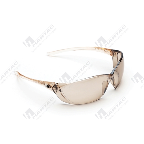 Richter Light Brown, Flash Silver Safety Glasses Box of 12