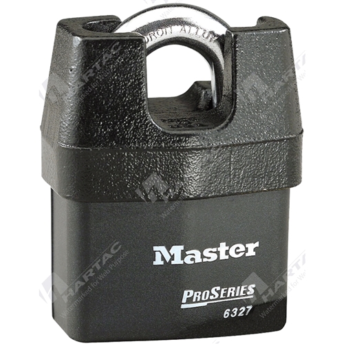 6300 Series High Security Solid Iron Shrouded Padlock 67mm Body Keyed Different