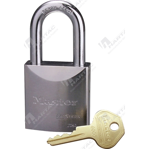 7000 Solid Steel Padlock 51mm Wide Body 37mm Boron Shackle Dia 10mm key Different