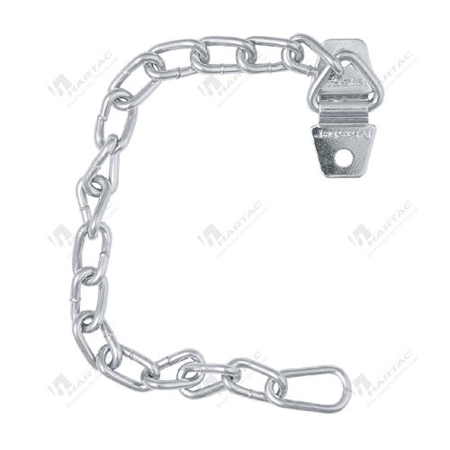 Steel Chain 22.9cm Length Heavy Duty Zinc Plated Fits All Masterlock Shackle Collars