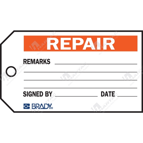 Repair Mat'L Cont. Tag