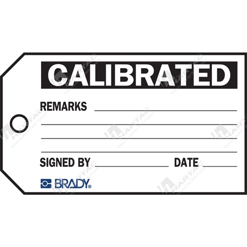 Calibrated Mat'L Cont. Tag