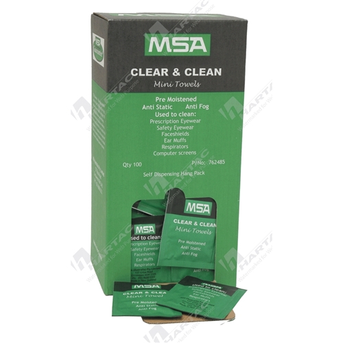 Clear & Clean Mini Towels (Box of 100)
