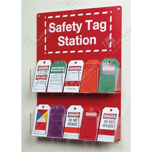 tags station and accessories