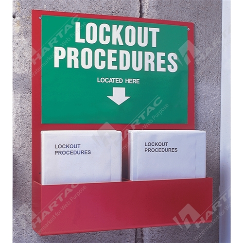 Lockout Procedure Holder