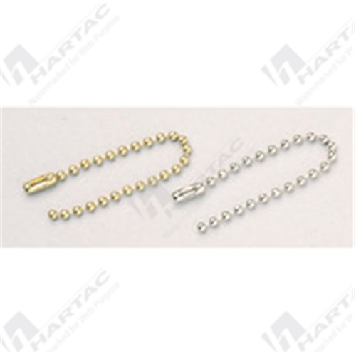 Nickel Bead Chain (Pack of 100) - 114mm
