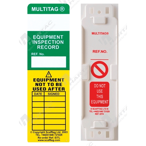 Multitag Kit comprising 10 Holders, 10 inserts and 1 Pen