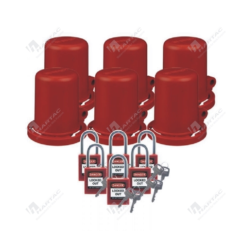 879397 Drinking Fountain Safety Cover Lockout Kit (Pack of 6