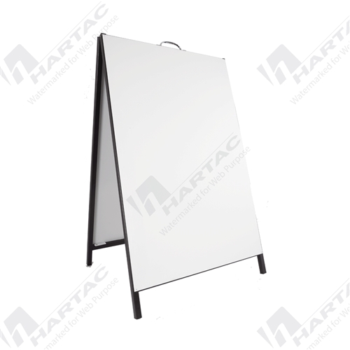 600*900 Metal Sandwich A-Frame Powdercoated Black White Panel **Use A69F-1M When Attaching**