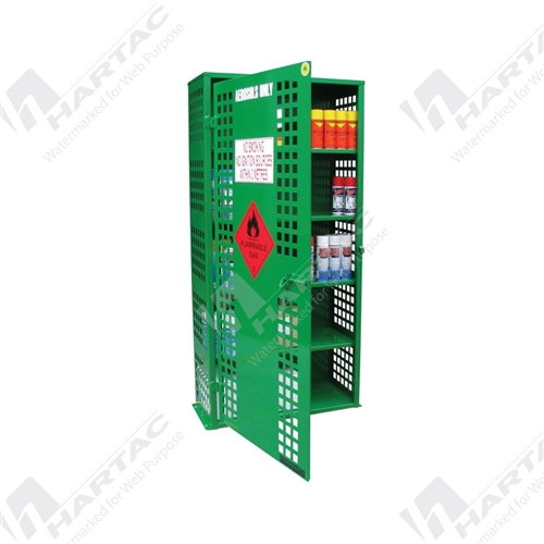 Aerosol Storage Cage Free Standing Storage Capacity300Can 850W*1800H*400D