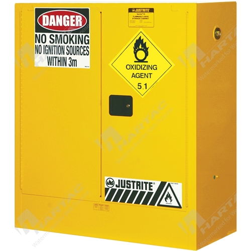 Oxidising Agent Storage Cabinet 2 Shelves 2 Doors 160L Capacity 1100W*1230H*465D