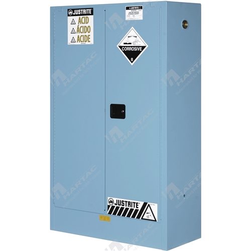 Corrosive Storage Cabinet 3 Shelves 2 Doors 250L Capacity 1100W*1760H*465D