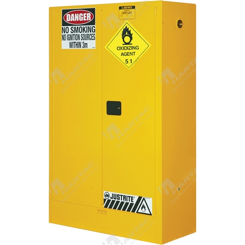 Oxidising Agent Storage Cabinet 3 Shelves 2 Doors 250L Capacity 1100W*1760H*465D