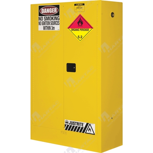 Organic Peroxide Storage Cabinet 3 Shelves 2 Doors 100L Capacity 1100W*1760H*465D