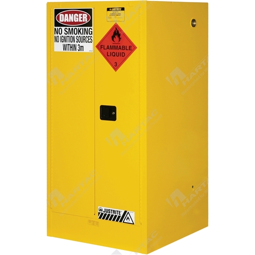 Flammable Storage Cabinet 3 Shelves 2 Doors 350L Capacity 870W*1760H*870D