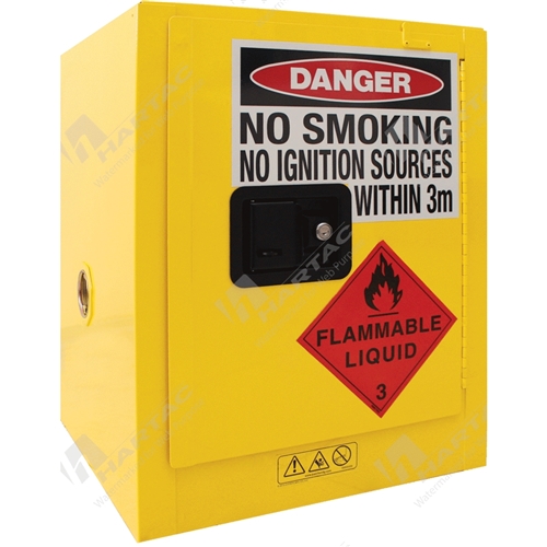 Flammable Storage Cabinet Compac 1 Shelf 1 Door 15L Capacity 595W*560H*460D