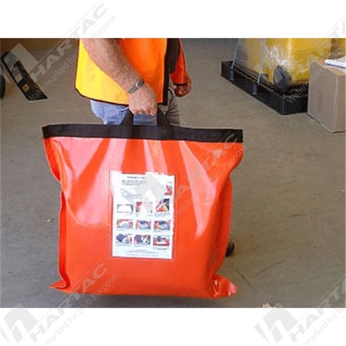 1600*1200*350H Standard Duty Collapsible Bund 900gsm PVC 672L Storage Capacity