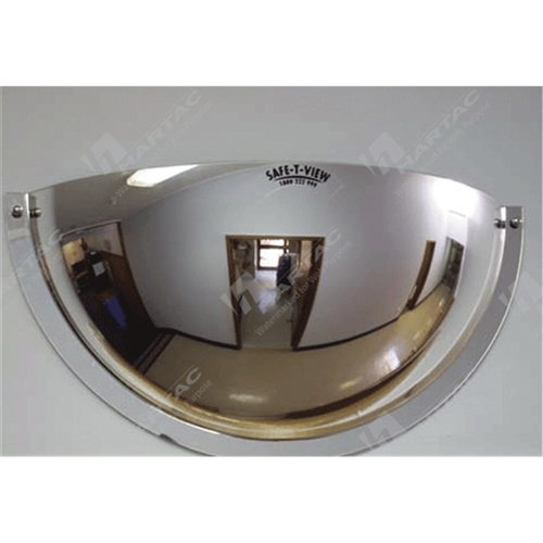D 450 D Series Half Dome Mirror 914 X 300mm Diameter Half Dome