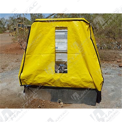 Yellow Canvacon Drum Bund Cover for DB1150