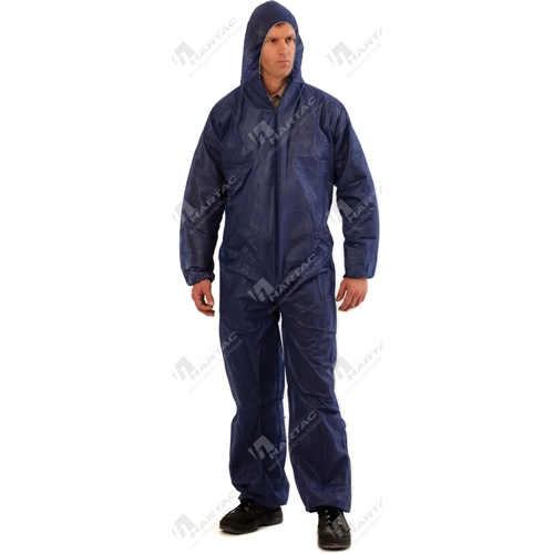 Disposable Coveralls Blue Medium