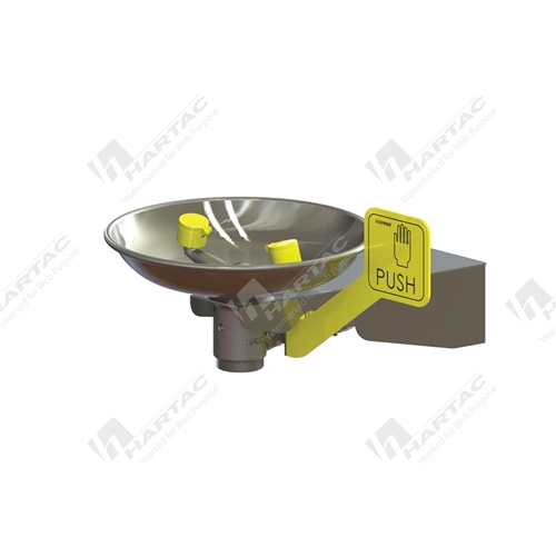 Stainless Steel Wall Mounted Eye Wash Hand Operated