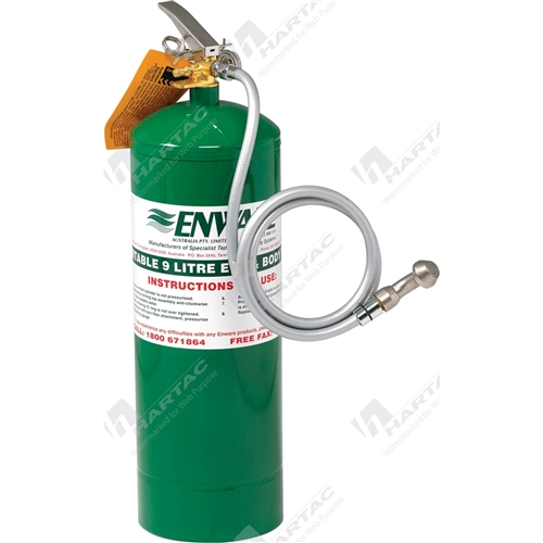 Enware Portable Eye Wash/Body Spray- Air Pressurised S/Steel Tank - 9L