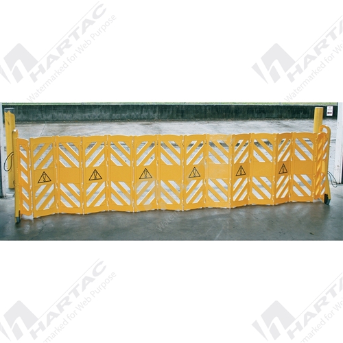 Expanding Mobile Barrier 900mm High Expands to 4m