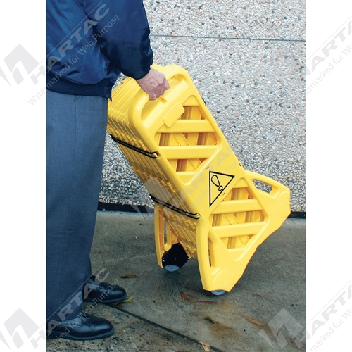 Expanding Mobile Barrier 900mm High Expands to 4m