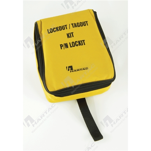 LOTO Electrician Pouch 170x220x40mm Yellow