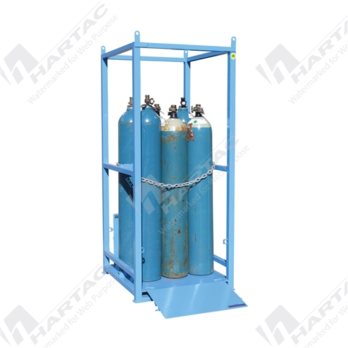 Heavy Duty D/Sided Relocatable Gas Cylinder Storage 860W*2000H*970D P.O.A. Item
