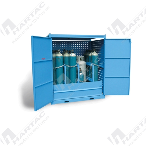 Heavy Duty S/Sided Relocatable Gas Cylinder Storage 1740W*2000H*1170D P.O.A. Item