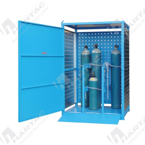 Heavy Duty S/Sided Relocatable Gas Cylinder Storage 1340W*2000H*960D P.O.A. Item
