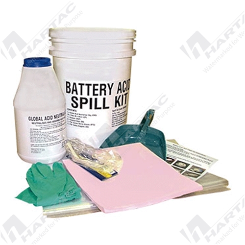 Spill Kit- 20 Litre Pail- Battery Acid