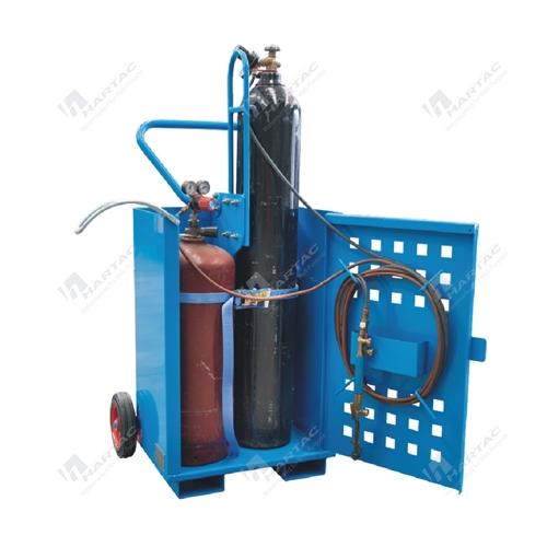 Crane Liftable Gas Bottle Trolley 850W*1527H*682D