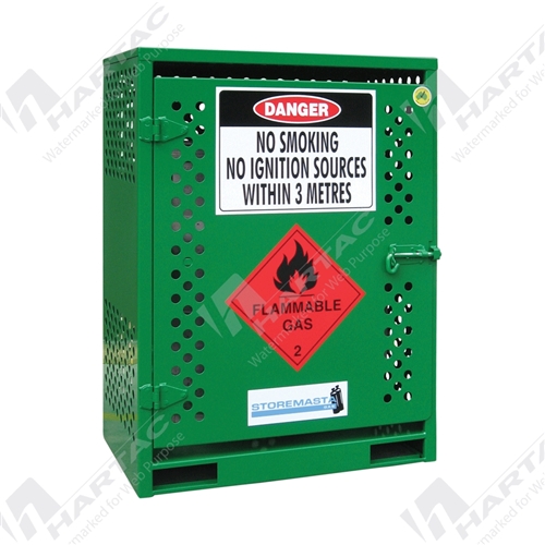 H/Duty Forklift LPG Cylinder Gas Storage for 2 TSize Bottle 750W*1023H*450D