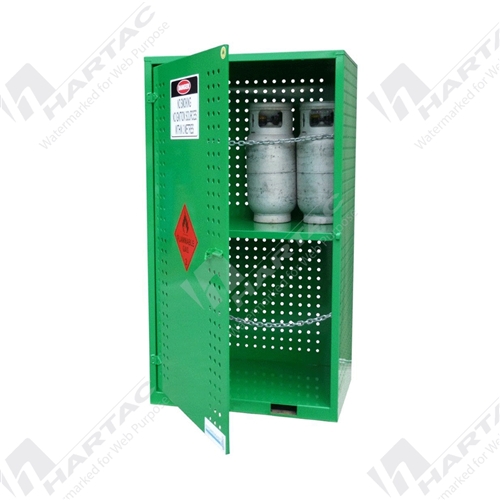 H/Duty Forklift LPG Cylinder Gas Storage for 12TSize Bottle 1100W*2000H*750D