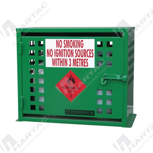 Heavy Duty LPG Cylinder Gas Storage for 2x 9kg LPG Bottles 720W*620H*400D