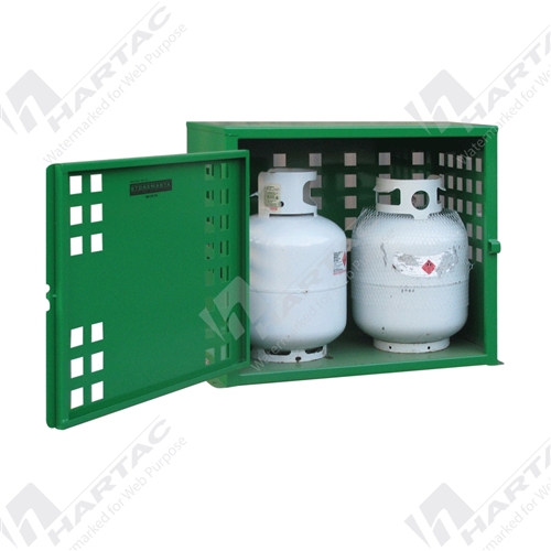 Heavy Duty LPG Cylinder Gas Storage for 2x 9kg LPG Bottles 720W*620H*400D