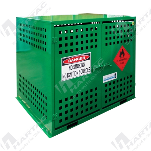 Heavy Duty LPG Cylinder Gas Storage for 24x 9kg LPG Bottle 1365W*1800H*720D 3 Level P.O.A