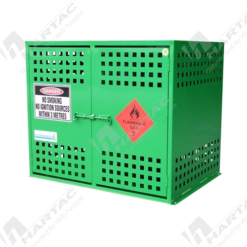 Heavy Duty LPG Cylinder Gas Storage for 24x 9kg LPG Bottle 1365W*1800H*720D 3 Level P.O.A