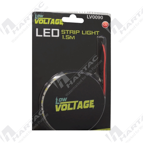 White LED Strip Lighting 1.5m