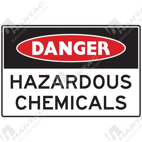 HS5318 Danger (Hazardous Substance) "Hazardous Chemicals