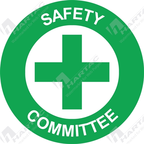 50D Helmet S/A Non-Ref Safety Committee Green on White