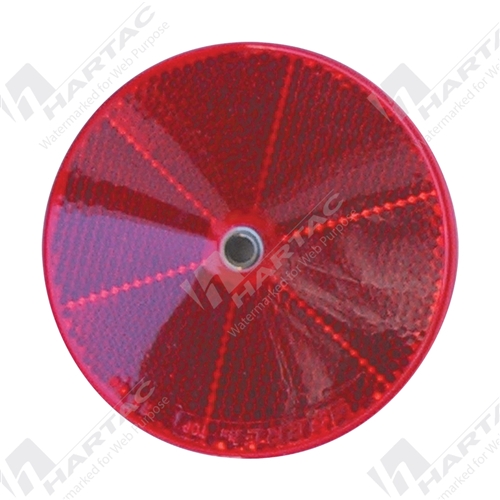 Red Round Plastic Delineator 85mm
